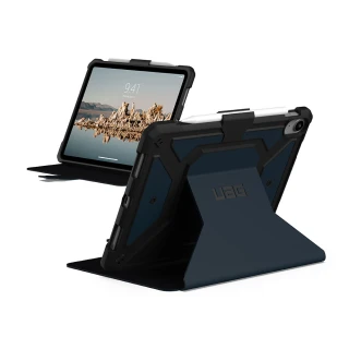 【UAG】iPad 10.9吋都會款耐衝擊保護殼-藍(UAG)