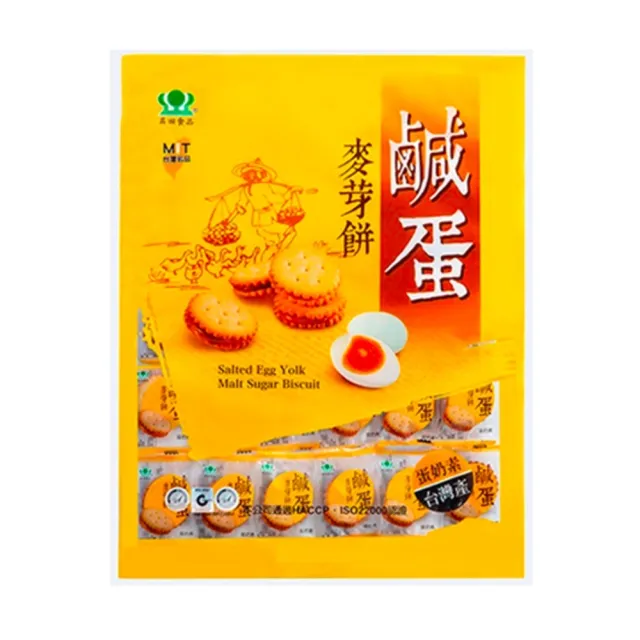 【昇田食品】鹹蛋麥芽餅(250g)
