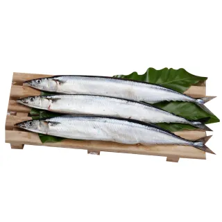 【鮮食家任選】梓官漁會FC極鮮秋刀魚(350G/4尾/包)