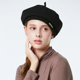 【GLORY21】品牌魅力款-etc.質感素色畫家帽(黑色)