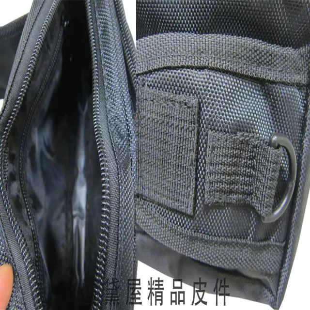 【SNOW.bagshop】腰包防水包 尼龍布材質小型腰包外出休閒運動上班上課 出外旅行防竊盜男女
