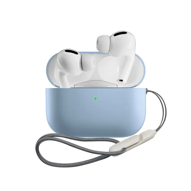 Apple 蘋果】獨家保護套+掛繩組AirPods Pro 2 (Lightning充電盒