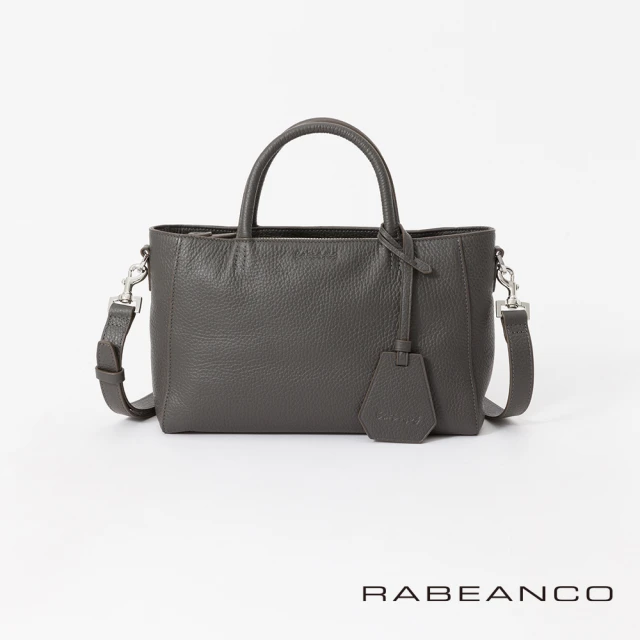 RABEANCO 迷時尚系列優雅兩用小手提包-小(炭灰)折扣