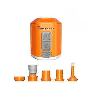 【Aerogogo】GIGA PUMP 4.0 口袋級多功能充氣幫浦(充氣+抽氣+照明 三合一)