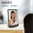 【Beroso 倍麗森】LED鏡面美學多功能監測溫濕度計(時鐘 夜燈 寶寶房 辦公室 開學 雨天 潮濕 電子鐘)