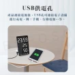 【Beroso 倍麗森】LED鏡面美學多功能監測溫濕度計(時鐘 夜燈 寶寶房 辦公室 開學 雨天 潮濕 電子鐘)