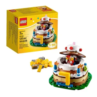 【LEGO 樂高】積木 季節限定 生日蛋糕 Birthday40153(代理版)