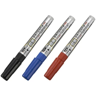 【SDI 手牌】直液替換式萬用油性筆 藍/黑/紅 12支 /中盒 S200