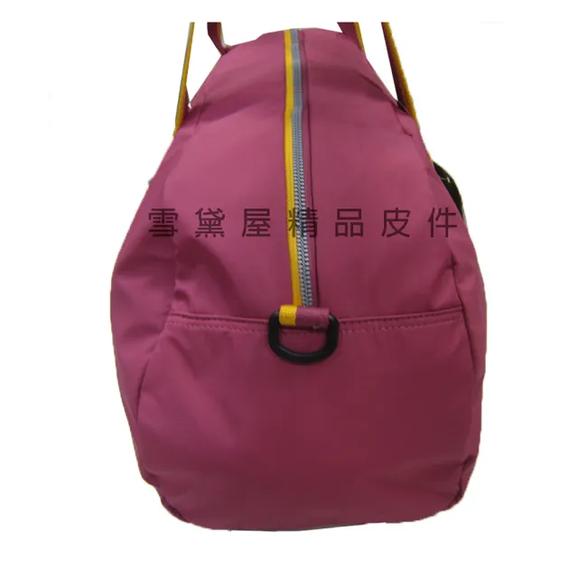 【KAWASAKI】旅行袋中小容量固定行李拉桿(輕量防水尼龍布運動休閒旅行物品手提肩背斜側附長背)
