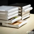 【Greencalm 綠舒市】樹德 桌上收納 文件櫃 DDH-105 文件收納 桌上收納櫃(A4/5抽/抽屜/橫式/黑色/白色)