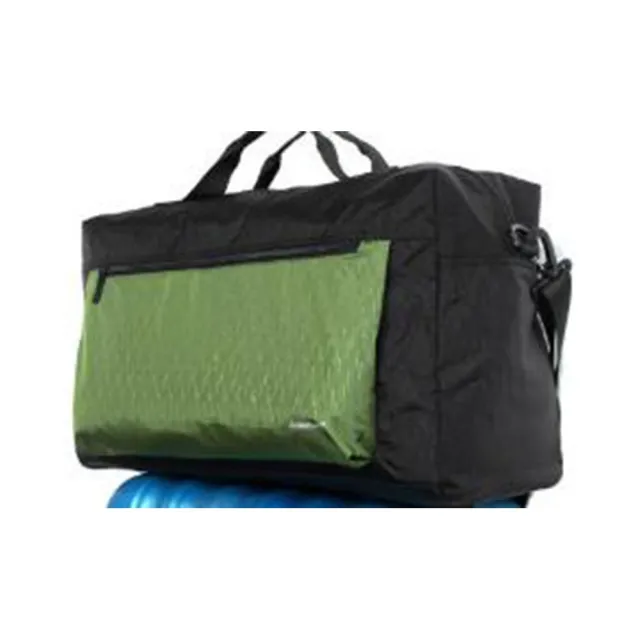 【KAWASAKI】旅行袋中容量35L可固定行李拉桿(輕量防水尼龍布運動休閒旅行品手提肩斜側附活動長背帶)