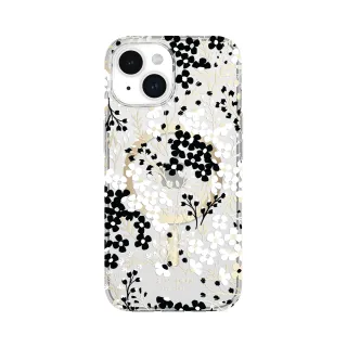 【KATE SPADE】iPhone 15 MagSafe 精品手機殼 神秘叢林(磁吸 iPhone16 e/iPhone14 / 13可共用)