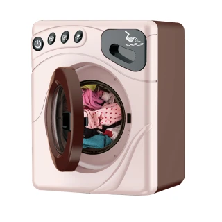 【ChingChing 親親】聲光家家酒玩具組 滾筒式洗衣機玩具(OTE0653730 兒童玩具)