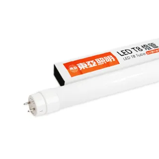 【東亞照明】10入組 LTU20P-10AAD6 LED 10W 2尺 白光 自然光 黃光 T8日光燈管