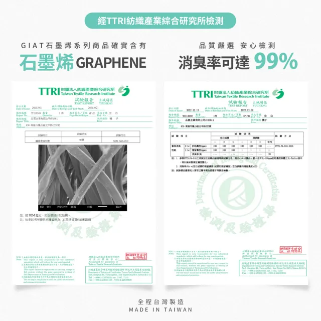 【GIAT 吉亞特】2雙組-石墨烯抗靜電足弓氣墊消臭襪(台灣製MIT-加贈石墨烯小腿套1雙)繞境穿搭 馬拉松 路跑