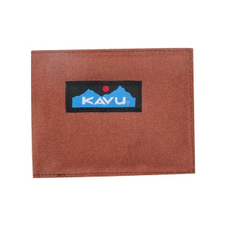 【KAVU】Yukon Wallet 帆布摺疊錢包 紅赭 #877