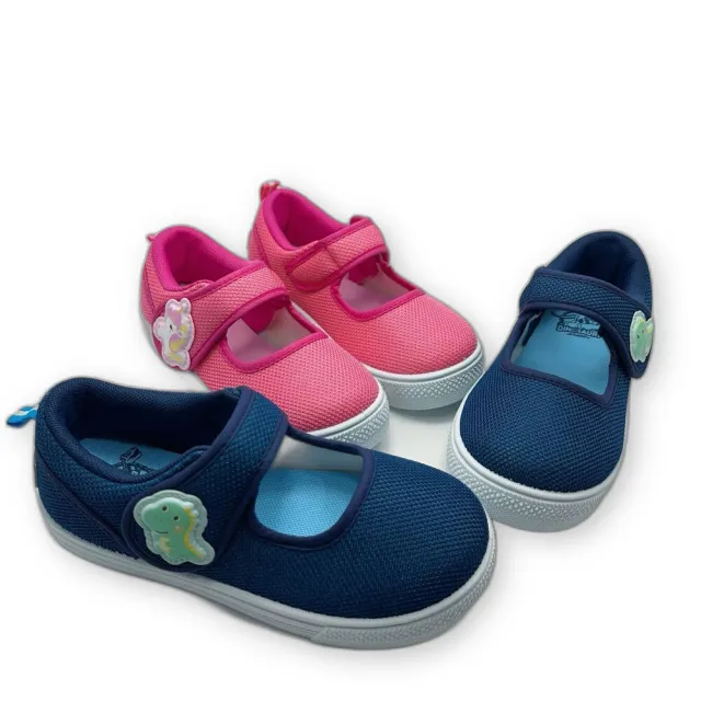 【樂樂童鞋】台灣製室內鞋-兩色可選(兒童休閒鞋 中童鞋 幼稚園鞋)