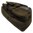 【SNOW.bagshop】斜側包小容量主袋+外袋共四層防水帆布+皮革材質可肩背可斜側背隨身