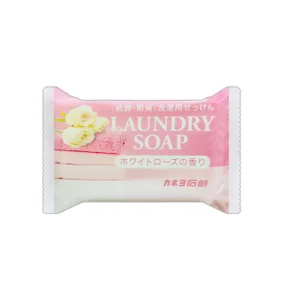 【日本Kaneyo】白玫瑰香氛衣物去汙皂135g(洗衣皂)