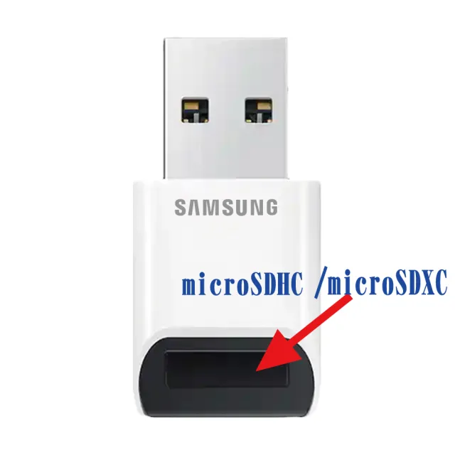 【SAMSUNG 三星】USB 3.0 MicroSD 讀卡機 工業包(平行輸入)