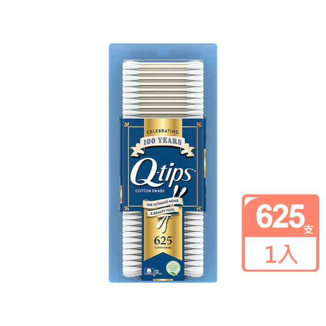 【美國 Q-tips】紙軸棉花棒(625支)