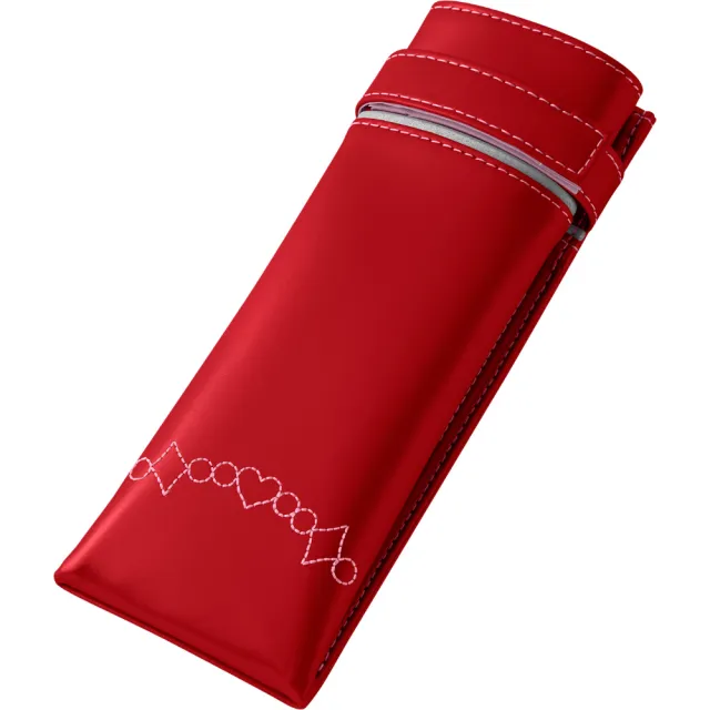【天使之翼】專用配件書包側掛套- 反光材質-鮮豔紅(配件日本書包專用)