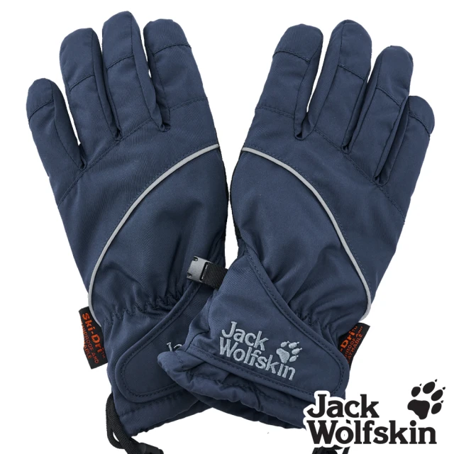 Jack wolfskin 飛狼Jack wolfskin 飛狼 防水透氣觸控保暖手套(深藍)