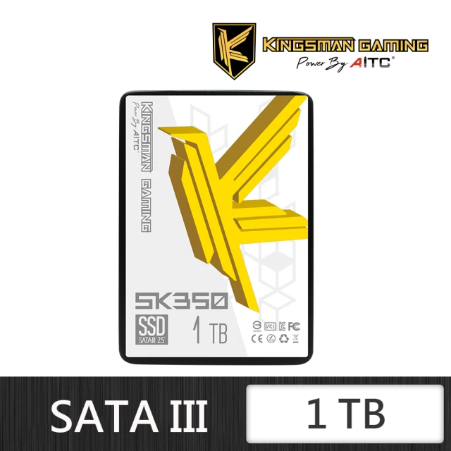 金士頓 1TB SSD+UPS組★KC3000 1TB M.