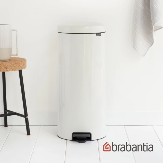 Brabantia NEWICON環保垃圾桶-30L純淨白(新品上市)