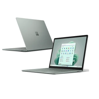 【Microsoft 微軟】13吋i5輕薄觸控筆電(Surface Laptop5/i5-1235U/8G/512G/W11-莫蘭迪綠)