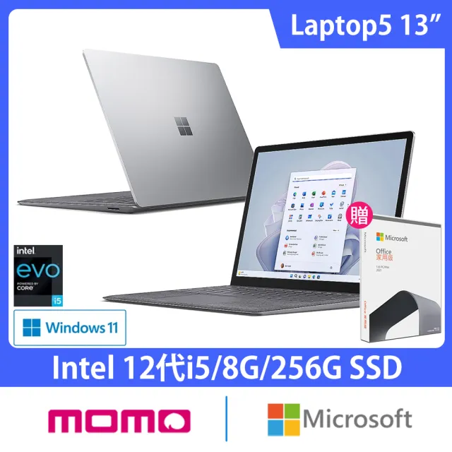 Microsoft 微軟】Office 2021☆13吋i5輕薄觸控筆電(Surface Laptop5/i5