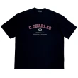 【CHESTER CHARLES】男款 印花圖案 短袖T恤-黑色(M號)