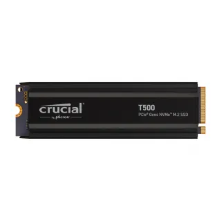 【Crucial 美光】T500 2TB M.2 2280 PCIe 4.0 ssd固態硬碟 (CT2000T500SSD5) 讀 7400M/寫 7000M *含散熱片