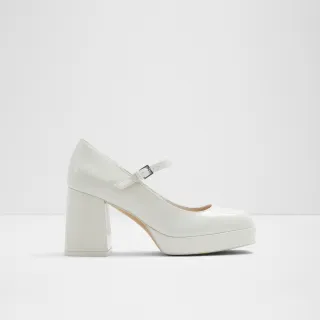 【ALDO】TROWE-現代甜美氛圍瑪莉珍鞋-女鞋(白色)