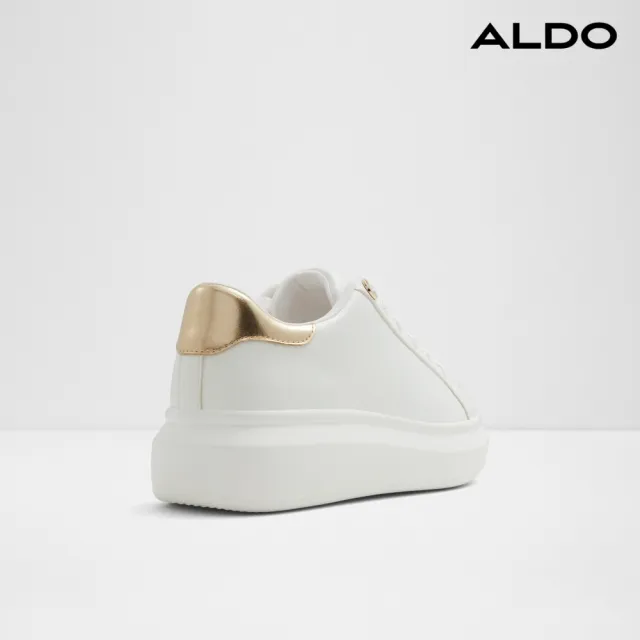 【ALDO】REIA-流行百搭款小白鞋-女鞋(白金)