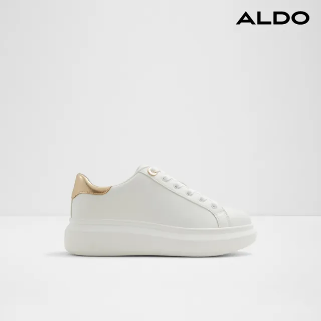 【ALDO】雙11★REIA-流行百搭款小白鞋-女鞋(白金)