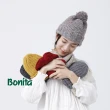 【Bonita 葆倪】日本進口 花紗毬毬毛線帽-992-3506(日本進口手工毛線帽)