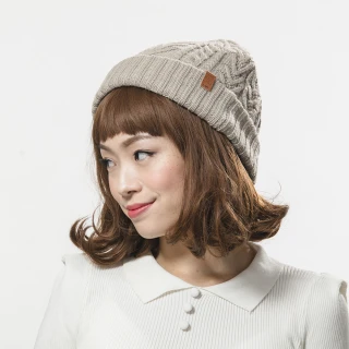 【Bonita 葆倪】日本進口 俏皮麻花毛線帽-992-3505(日本進口手編毛線帽)