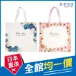 【GOOD LIFE 品好生活】水彩花朵環保露營提袋/購物袋（40x35cm）(日本直送 均一價)