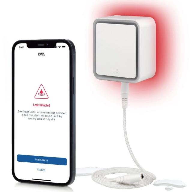 【EVE】Water Guard 漏水廣域偵測器-Thread(HomeKit / 蘋果智能家庭)