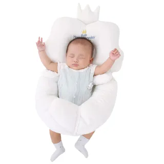 【Jonyer】皇冠嬰兒安撫定型枕 寶寶頭型矯正枕頭 防驚跳睡抱枕 防側翻枕