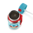 【Skip Hop】官方總代理 ZOO不鏽鋼吸管水壺 350ML(兒童水壺 學習水壺)