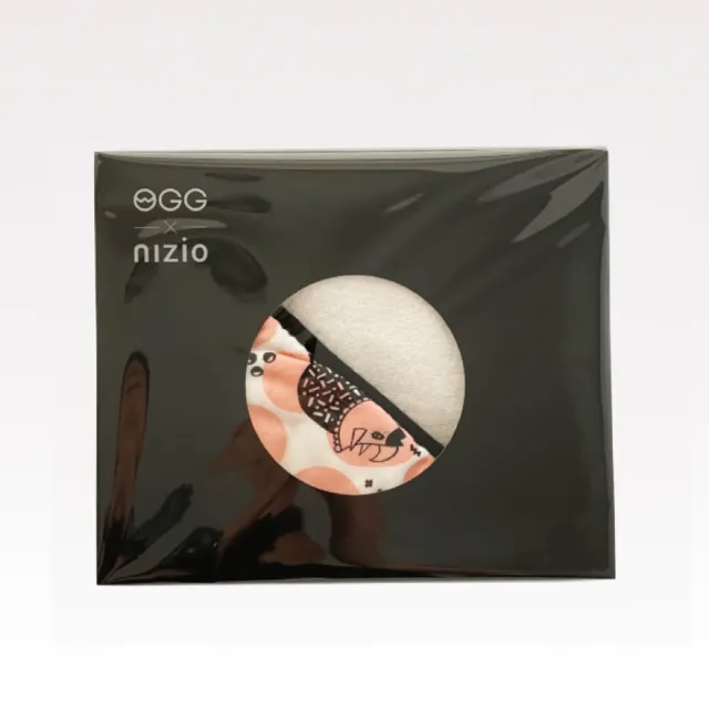 【Nizio】聯名限定組-OGG x Nizio 小蘑菇成長浴巾/浴袍 禮盒(浴巾+大人圍裙＋包巾＋浴袍/斗篷)