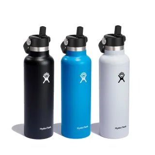 【Hydro Flask】21oz/621ml 標準口提環保溫瓶(黑/藍/白 多色可選)