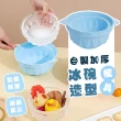 【夏日清涼】自製加厚冰碗造型模具(大容量 DIY 輕鬆脫模 降溫 創意小物 冷凍 盛裝容器)
