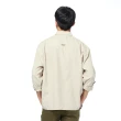 【JEEP】男裝 立體口袋開襟口袋POLO衫(米色)