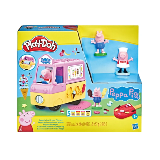 ToysRUs 玩具反斗城 Play-Doh培樂多 Peppa 的雪糕玩具套裝
