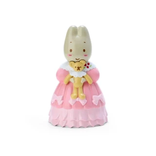 【小禮堂】兔媽媽 塑膠造型梳 - 南法香頌(平輸品)