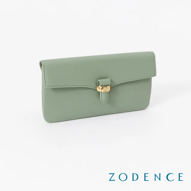 【ZODENCE 佐登司】RING進口真皮簡式長夾(多色)
