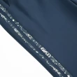 【ILEY 伊蕾】星空雪紡拼接線條長褲(深藍色；M-2L；1233076515)